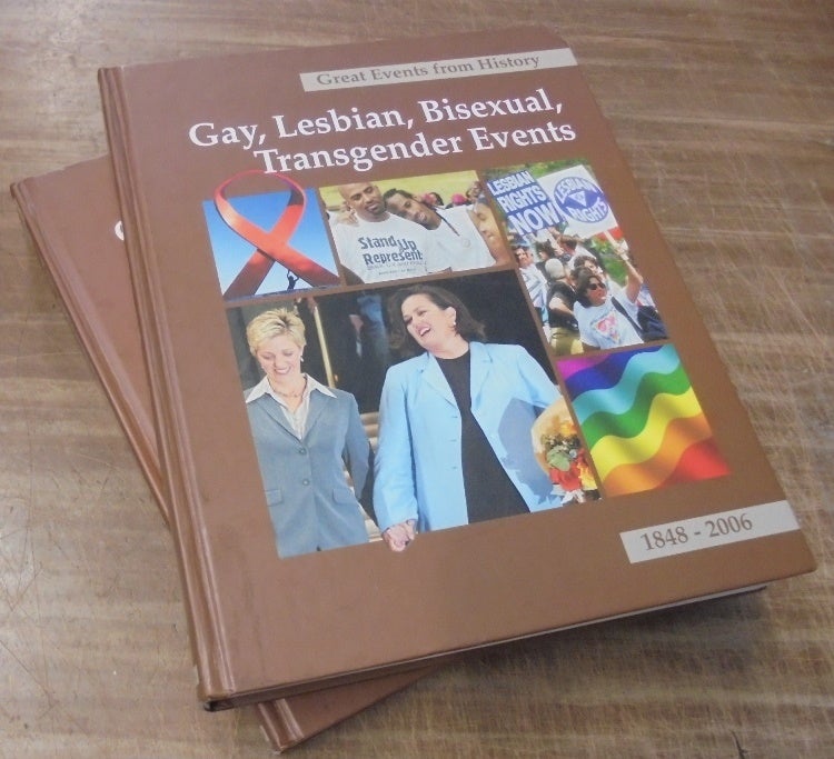 Item #156972 Gay, Lesbian, Bisexual, Transgender Events, 1848-2006 (2 volumes) (Great Events from History). Lillian Faderman.