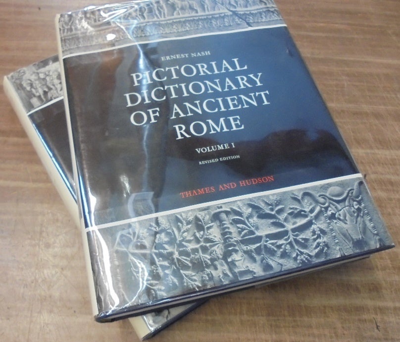 Pictorial Dictionary of Ancient Rome 2 volume set | Ernest Nash ...