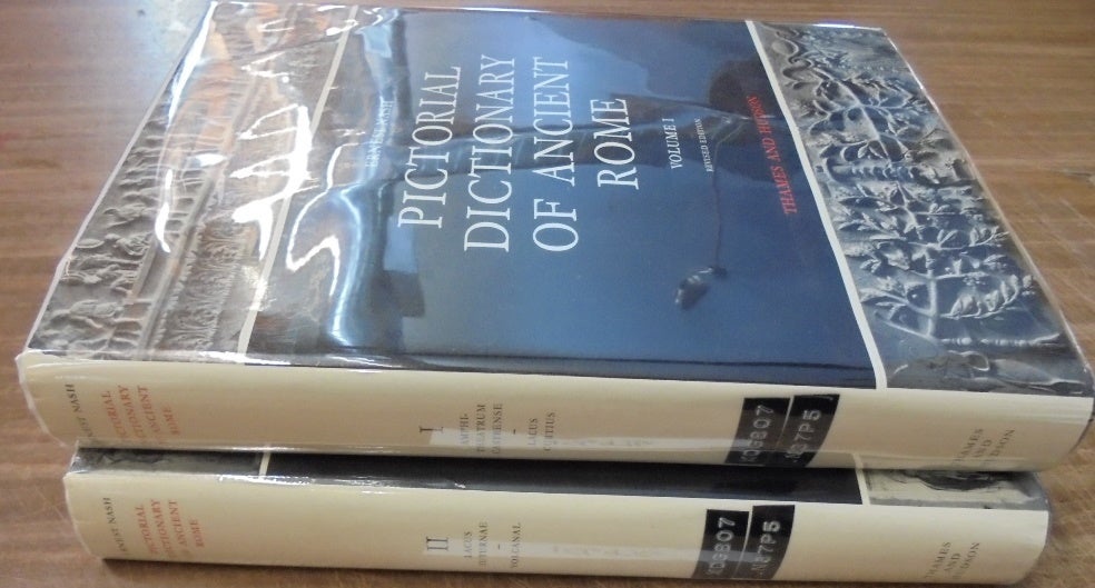 Pictorial Dictionary of Ancient Rome 2 volume set | Ernest Nash ...