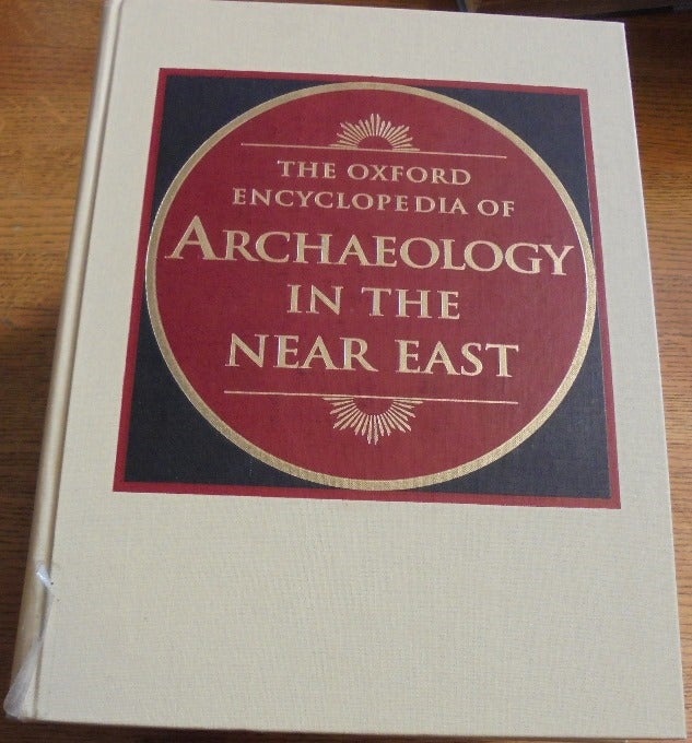 Item #157012 The Oxford Encyclopedia of Archaeology in the Near East (5-volume set). Eric M. Meyers.