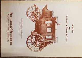 Item #157072 Property of Railway Express Agency : Wells Fargo Stagecoach (Removed from Hawthorne...