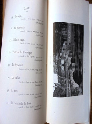Catalogue des Tableaux Modernes: Aquarelles, Pastels et Dessins ... pour cause de depart de Madame X ...
