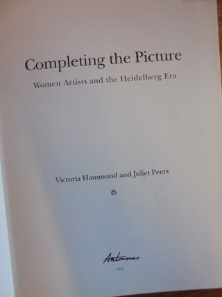 Completing the Picture: Women Artists and the Heidelberg Era
