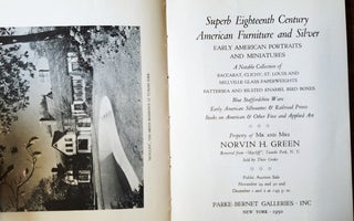 The Notable American Collection of Mr.and Mrs. Norvin H.Green
