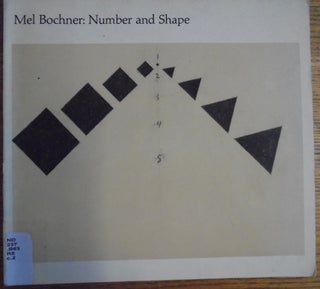 Item #157365 Mel Bochner: Number and Shape. Brenda Richardson