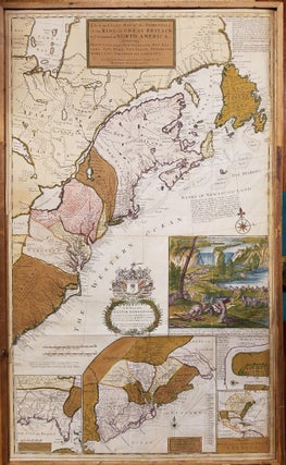 Item #157451 A New and Exact Map of the Dominions of the King of Great Britain on ye continent of...