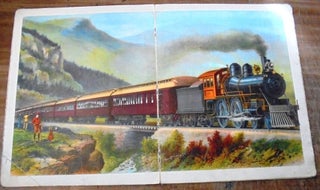 Railroad Picture Book (Mounted on Linen)