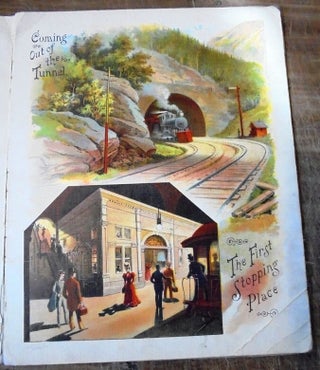 Railroad Picture Book (Mounted on Linen)