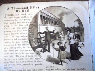 Railroad Picture Book (Mounted on Linen)