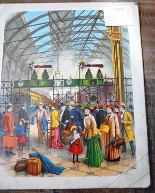 Railroad Picture Book (Mounted on Linen)