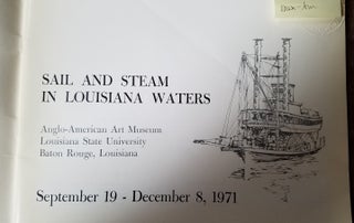 Sail and Steam in Louisiana Waters