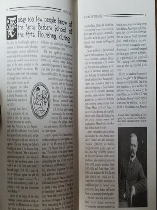 The Santa Barbara School of the Arts, 1920-1938: A Special Issue of Noticias: Quarterly Bulletin of the Santa Barbara Historical Society, Vol. XL, Nos. 3, 4 (Autumn & Winter 1994)