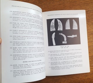 Public Auction, Rare Whaling and Marine Items Including Journal Log Books, Scrimshaw, Ship Models, Fine Paintings, Rare Books, Whaling Gear, nantucket Baskets, Ships' Gear, Navigational Instruments, Etc. From a Number of Private Collections and Estates