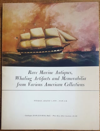 Item #157635 Rare marine antiques, whaling artifacts and memorabilia from various American...