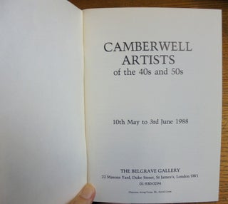 Camberwell Artists of the 40s and 50s