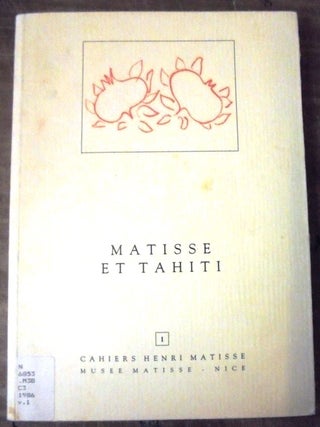 Cahiers Henri Matisse (Vols. 1-4)