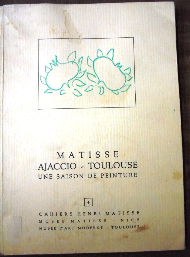 Cahiers Henri Matisse Vols. 1-4 by Xavier Girard on Mullen Books