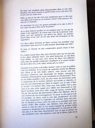 Cahiers Henri Matisse (Vols. 1-4)