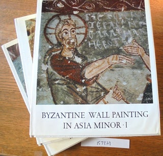 Item #157829 Byzantine Wall Painting in Asia Minor (3-volume set). Marcell Restle
