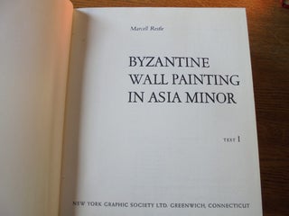 Byzantine Wall Painting in Asia Minor (3-volume set)