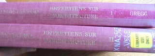 Entretiens sur l'Architecture (2-volume set)
