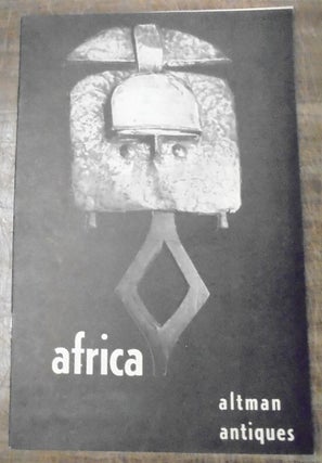 Altman Antiques: 3 catalogue of African art
