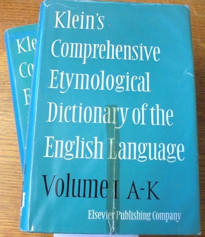 A Comprehensive Etymological Dictionary of the English Language 