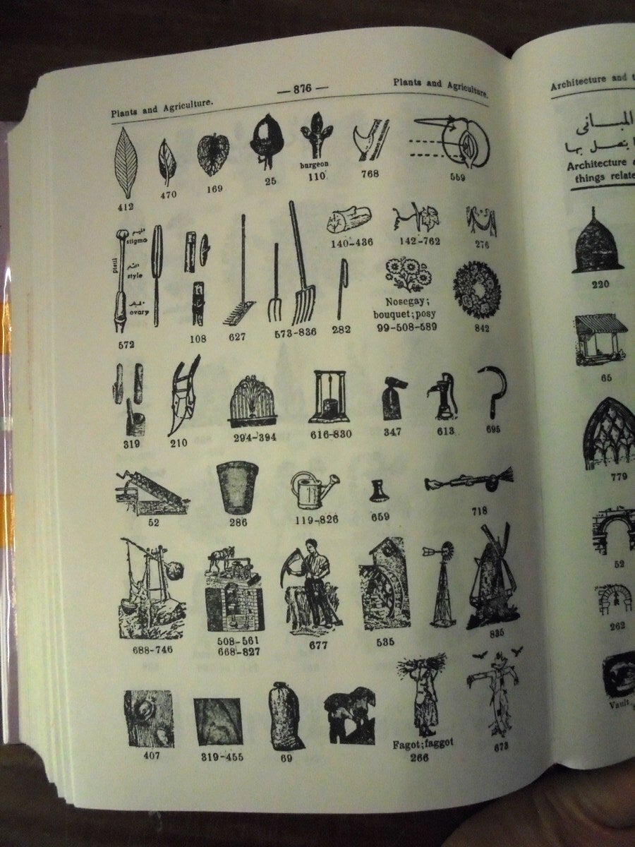 Elias Modern Dictionary, English-Arabic / Arabic-English 2 Volumes