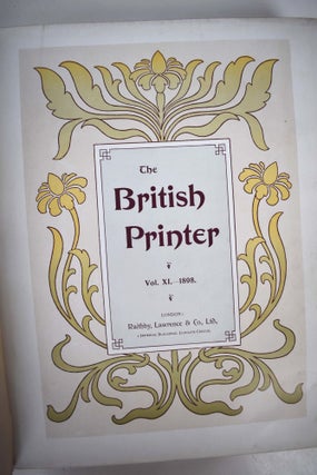 Item #158058 The British Printer Vol. XI - 1898