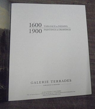 Tableaux & dessins, 1600-1900 = Paintings & Drawings, 1600-1900