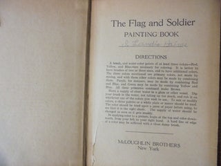 The Flag and Soldier Painting Book (McLoughlin Book No. 992)
