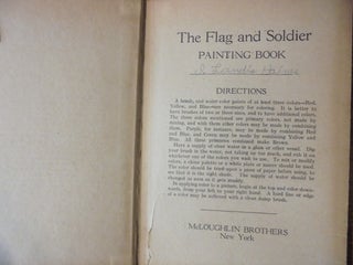 The Flag and Soldier Painting Book (McLoughlin Book No. 992)