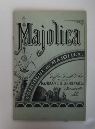 Item #158659 Majolica; catalogue of majolica. Brooke Weidner
