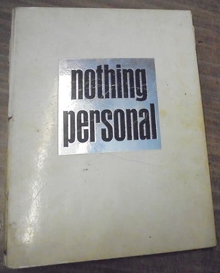 Item #158801 Nothing Personal : photographs by Richard Avedon. James Baldwin