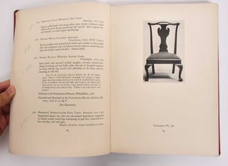 Colonial Furniture: The superb collection of the late Howard Reifsnyder, including signed pieces by Philadelphia cabinetmakers, formerly contained in the Reifsnyder residence, the Pennsylvania Museum and Mount Pleasant Mansion, Philadelphia; sold by order of the executors, Hannah G. Reifsnyder and Corn Exchange National Bank and Trust Company, Philadelphia