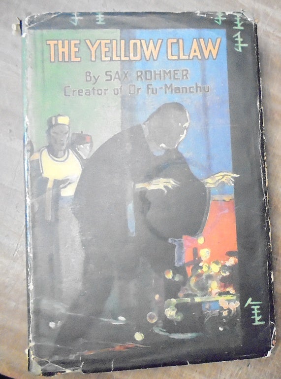Item #159178 The Yellow Claw. Sax Rohmer.