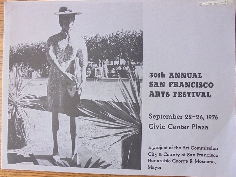 Item #159332 30th Annual San Francisco Arts Festival