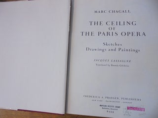 Marc Chagall, The Ceiling of the Paris: Opera, Sketches, Drawings And Paintings