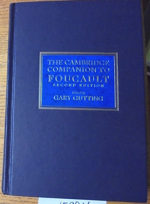 Item #159926 The Cambridge Companion to Foucault. Gary Gutting.