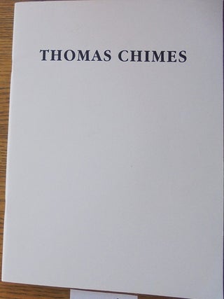 Item #160079 Thomas Chimes: May 1-31, 1990. Marian Locks