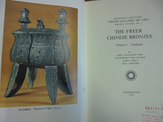 The Freer Chinese Bronzes (Oriental Studies, No. 7) (2-volume set)