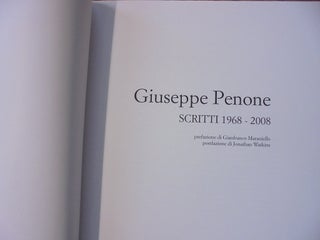 Giuseppe Penone: Scritti, 1968-2008