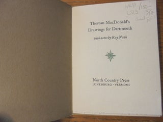 Thoreau MacDonald's Drawings for Dartmouth