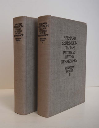 Item #160969 Italian Pictures of The Renaissance: A list of the principal artists and their works...