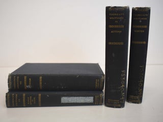 The Writings of Henry David Thoreau: VII, Early Spring in Massachusetts; VIII, Summer; IX, Autumn; X, Winter (four volumes)