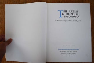 The Artist and the Book, 1860-1960, in Western Europe and the United States