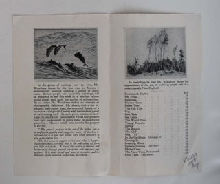 An Exhibition and Sale of Fifty Etchings by Charles Herbert Woodbury