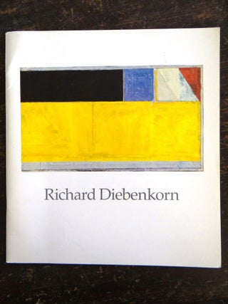 Item #16119 Richard Diebenkorn. Knoedler, NY: Nov Co., 1987, NY: Nov Co., M