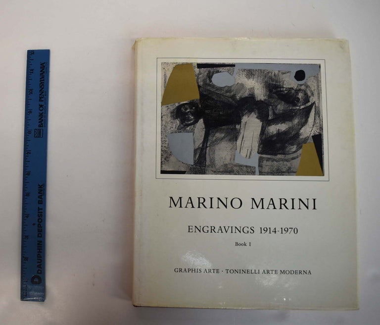 Item #161196 Marino Marini: Etchings, 1914-1970, Book I. Enzo Carli.