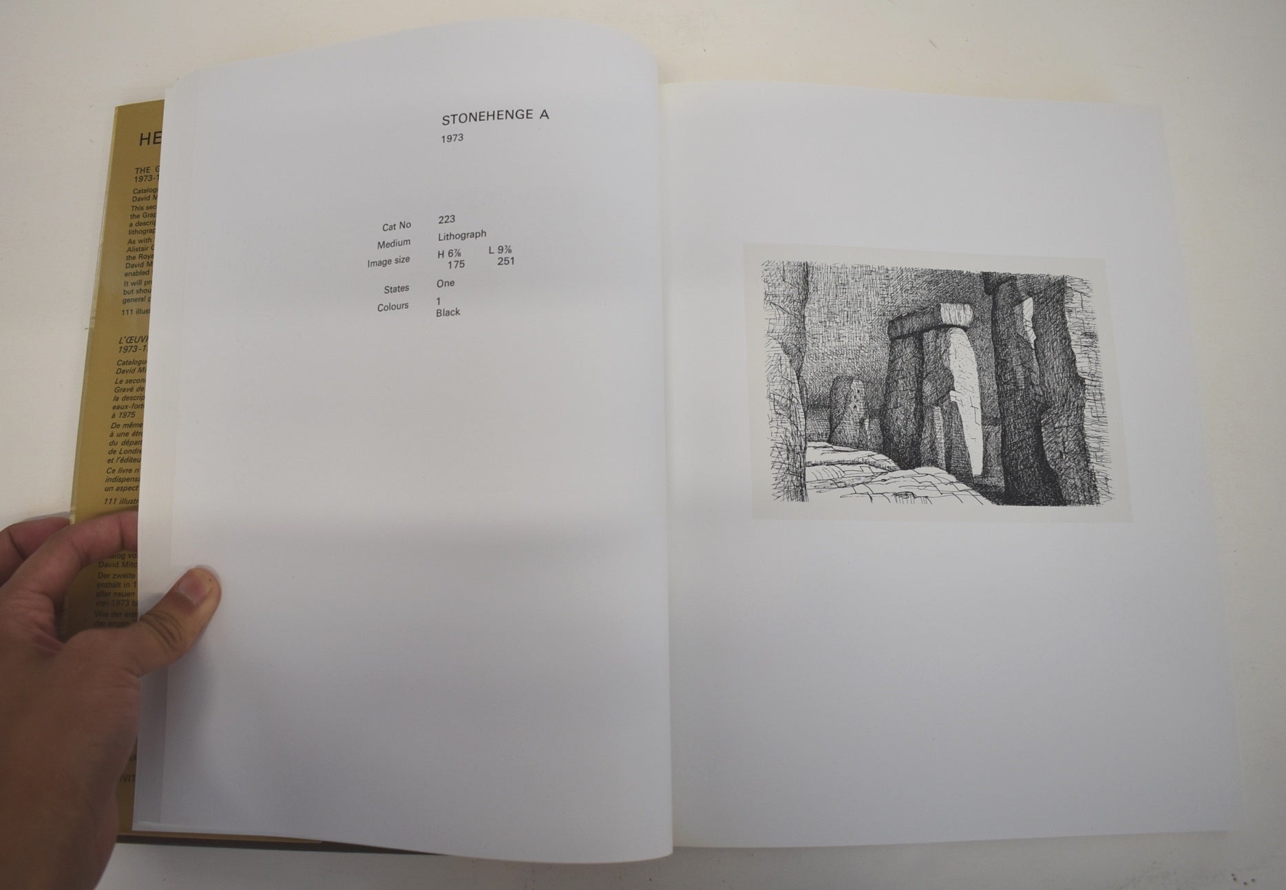 Henry Moore: Catalogue of Graphic Work, Volume II, 1973-1975